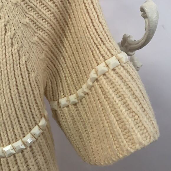 MAX MARA  WOOL BLEND SWEATER‎ SIZE BY MEASUREMENTS - Picture 5 of 8